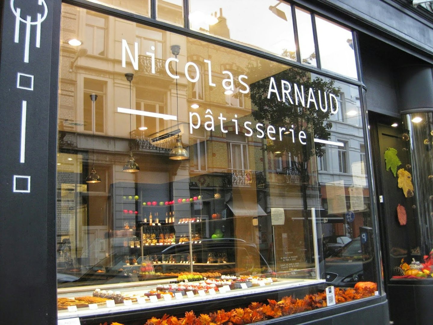 shop front of pattiserie Nicolas Arnaud in Brussels