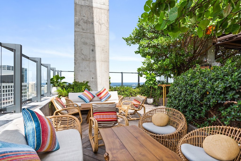 Sugar rooftop at the East Miami hotel